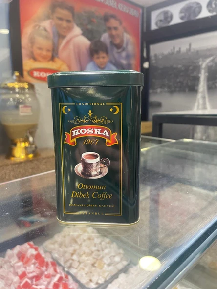 KOSKA TENEKE KUTUDA OSMANLI DİBEK KAHVESİ 125 GR 1 ADET - 4