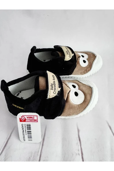 Gezer Kışlık Cırtlı Erkek Çocuk Günlük Okul Kreş Panduf Ayakkabı - 6