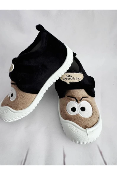 Gezer Kışlık Cırtlı Erkek Çocuk Günlük Okul Kreş Panduf Ayakkabı - 9