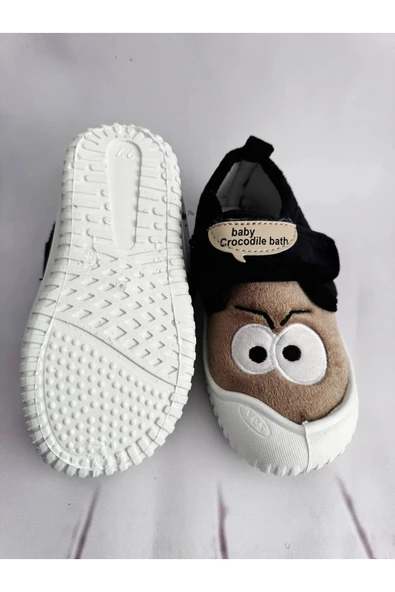 Gezer Kışlık Cırtlı Erkek Çocuk Günlük Okul Kreş Panduf Ayakkabı - 12