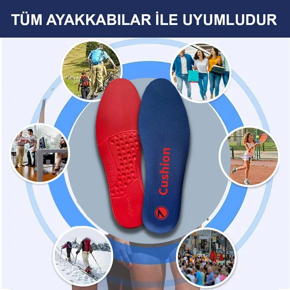 SG03 | Yumuşak Darbe Ve Şok Emici, Yastıklama Sağlayan, Bot Ve Iş Ayakkabıları Için Tabanlık - 7