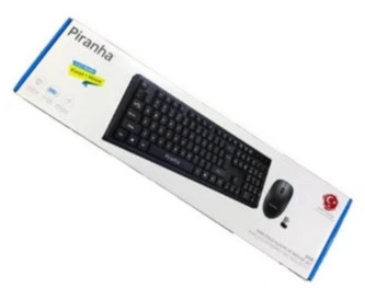 PİRANHA 2335 KABLOSUZ  WİRELESS Q KLAVYE MOUSE SET - 2
