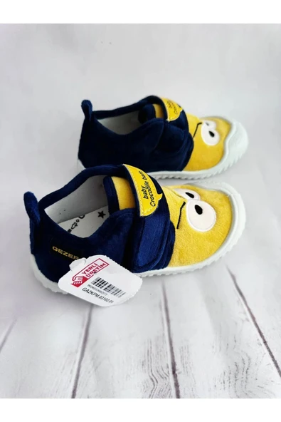 Gezer Kışlık Cırtlı Erkek Çocuk Günlük Okul Kreş Panduf Ayakkabı - 8