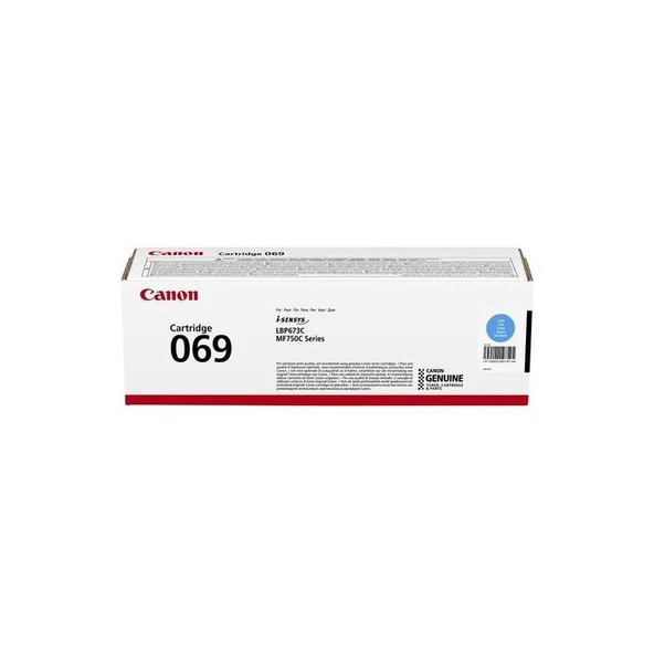 Canon Crg-069C Mavi Toner 1.900 Syf.