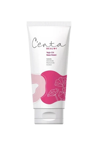 C'enta Beauty Anti Aging Etkili Gece Kremi Yağlı Ciltler Için 50 ml