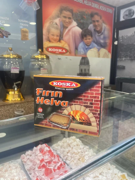 KOSKA FIRIN HELVA 220 GR KOLİ 12 ADET