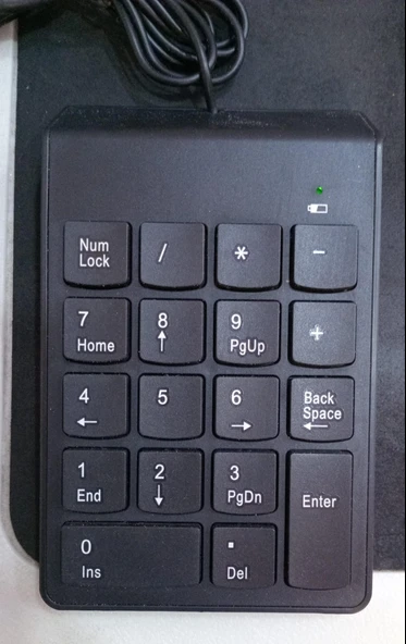 Platoon Numeric Keypad-Numpad-Usb Kablolu Keypad 18 Tuş Mini Keypad - 3