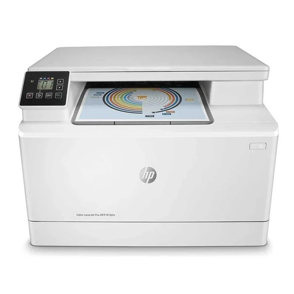 HP LaserJet Pro Color M182N 7KW54A Tarayıcı + Fotokopi Renkli Çok Fonksiyonlu Lazer Yazıcı