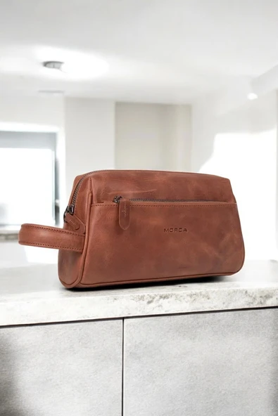 Hakiki Deri Unisex Taba El Portföy Çantası - 4