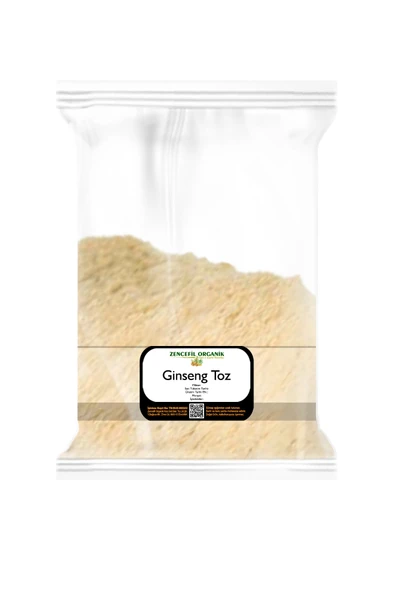 Saf Kırmızı Kore Ginseng Tozu 100 Gr. Ginseng Toz Öğütülmüş Saf Kırmızı Ginseng