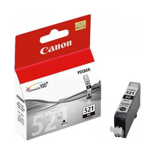 Canon CLI-521BK Siyah Mürekkep Kartuş