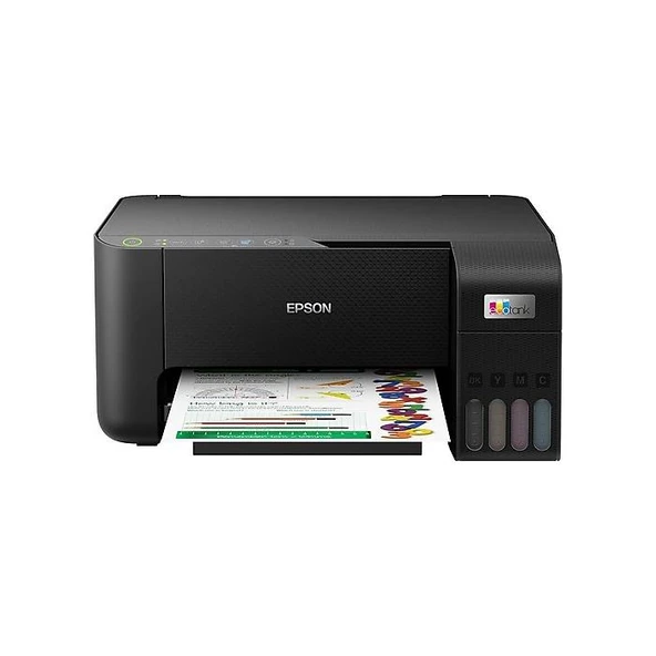 Epson L3250 EcoTank Yazıcı Tarayıcı Fotokopi Tanklı Mürekkep Püskürtmeli Yazıcı