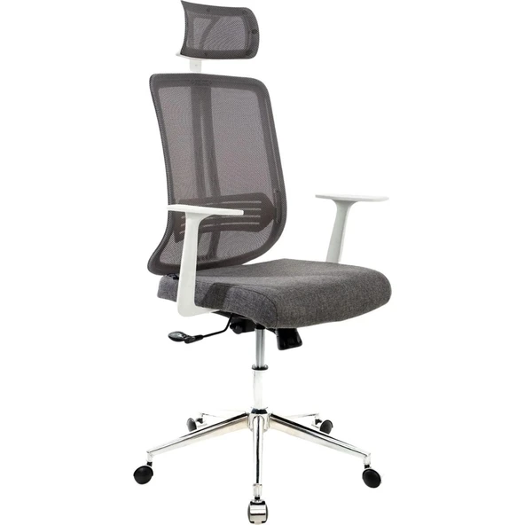 Comford White Ofis Koltuğu Makam Koltuğu Çalışma Koltuğu - 4