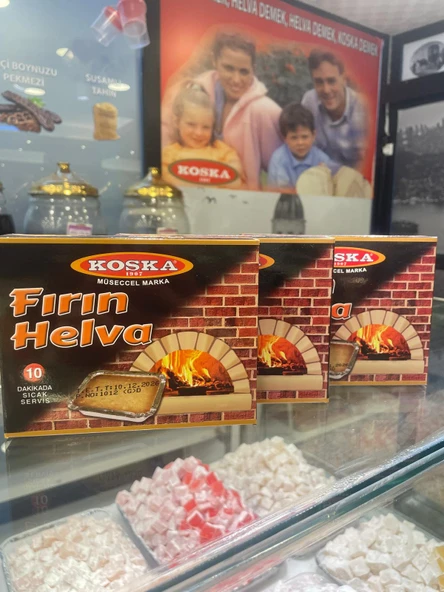 KOSKA FIRIN HELVA KOLİ 220 GR 12 ADET - Resim 2