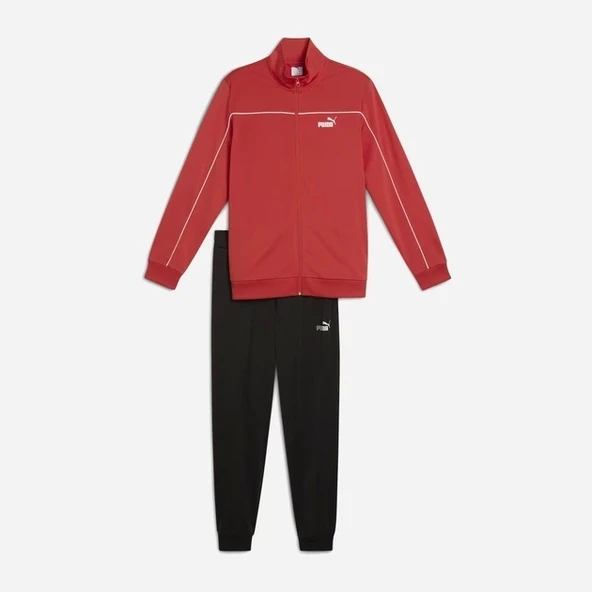 Puma Poly Piping Suit Kırmızı Ateş Erkek Eşofman Takımı 68485215 - 6