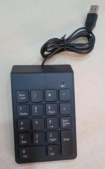 Platoon Numeric Keypad-Numpad-Usb Kablolu Keypad 18 Tuş Mini Keypad - 2