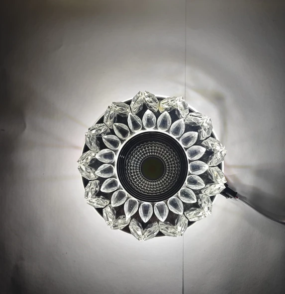 ENBRIGHT 8140 Cam Spot Kasası 5W Beyaz Işık Led Çerçeveli Günışığı - 3