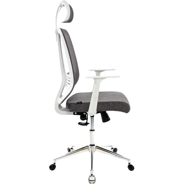 Comford White Ofis Koltuğu Makam Koltuğu Çalışma Koltuğu - 5