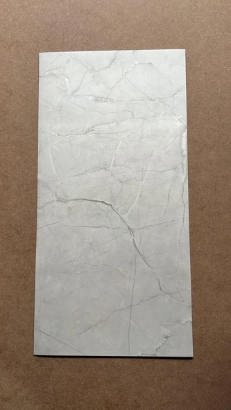 Renkli Duvarlar BS1725 Mermer Desenli 6 Adet 60x30cm Yapışkanlı Esnek Karavan Banyo Duvar Kaplama Paneli Shiny-2 - 5