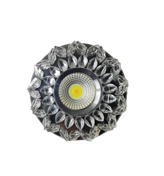 ENBRIGHT 8140 Cam Spot Kasası 5W Beyaz Işık Led Çerçeveli Günışığı