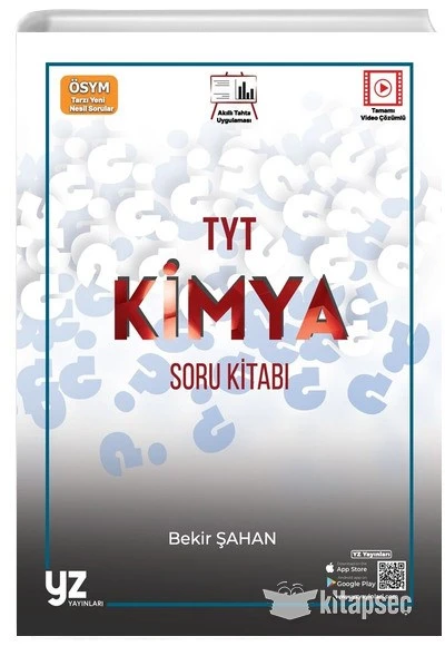 TYT Kimya Soru Kitabı YZ Yayınları