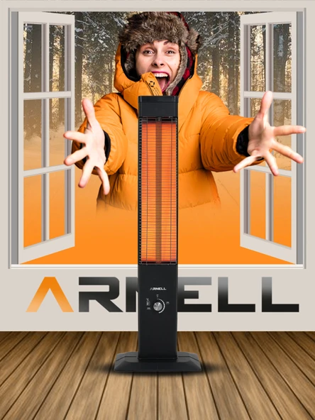 Corion Dikey Isıtıcı – Elektrikli Isıtıcı Konforu, Elektrikli Soba ile Etkili Isınma, Şık Tasarım! - Resim 7