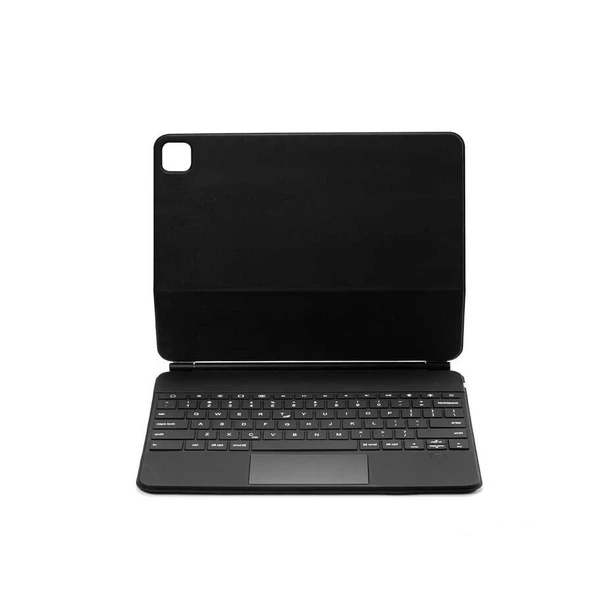 Apple iPad Air 13inç Pro 12.9 3/4/5/6.Nesil Klavyeli Kılıf Magic Keyboard Touchpad Aydınlatmalı Klavye - 9