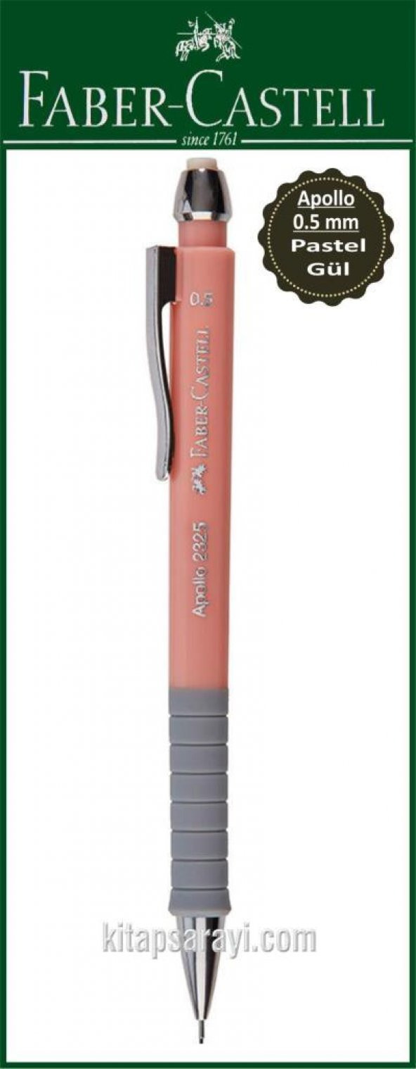 Faber Castell Apollo 2325 0.5mm Versatil Kalem Pastel Gül