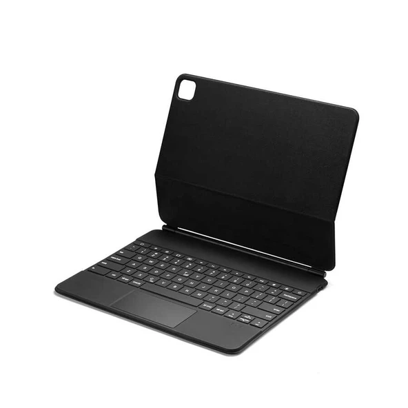 Apple iPad Air 13inç Pro 12.9 3/4/5/6.Nesil Klavyeli Kılıf Magic Keyboard Touchpad Aydınlatmalı Klavye - 10