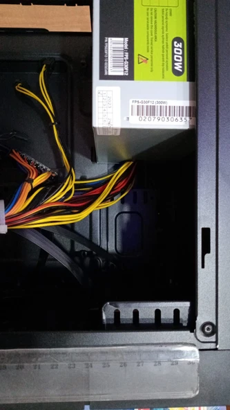 Xaser MA-5017  M-Atx Ofis Bilgisayar Kasası ( 300W POWER SUPPLY ) - Resim 5