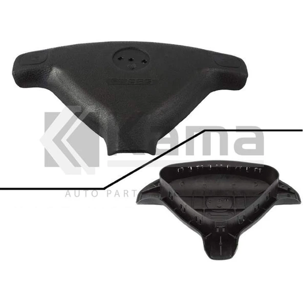 0199187K AIRBAG DİREKSİYON KAPAĞI (TIRNAKSIZ) (YENİ MODEL) OPEL ASTRA-G / CORSA-B İTHAL
