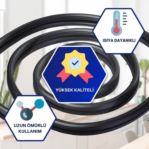 Bulaşık Makinesi Kapak Contası, Bosch Avantixx, Logixx, Classixx Maxx ile Uyumlu - Resim 3