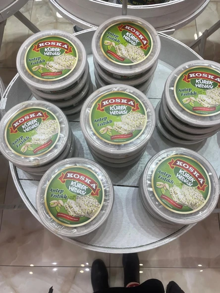 KOSKA ANTEP FISTIKLI KÜREK HELVA 400 GR 1 ADET - Resim 2