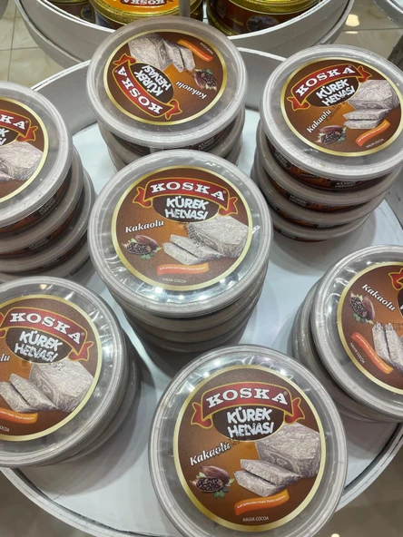 KOSKA KAKAOLU KÜREK HELVASI 400 GR KOLİ 12 ADET - 2