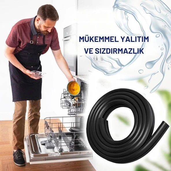 Bulaşık Makinesi Kapak Contası, Bosch Avantixx, Logixx, Classixx Maxx ile Uyumlu - Resim 2