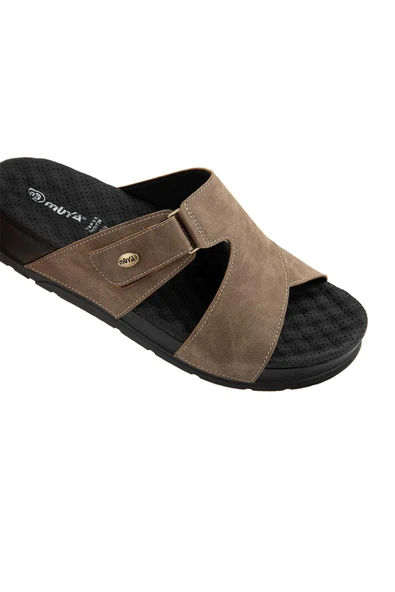 Muya Orka Anatomik Taban Topuk Dikeni Erkek Terlik - 9