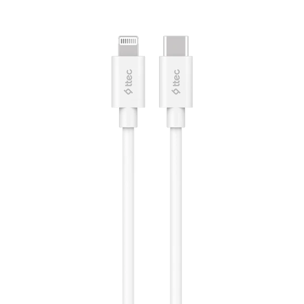 ttec USB-C - Lightning MFi Şarj Kablosu 150cm