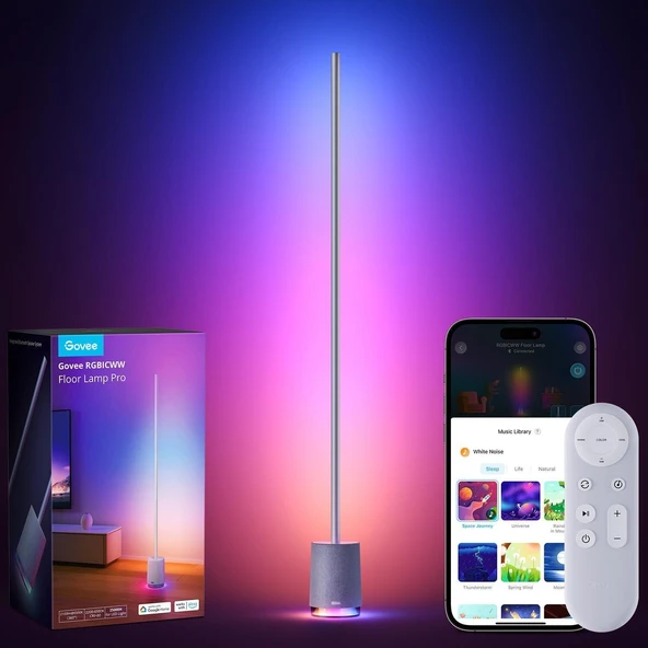 Govee H6079382 Lyra PRO Köşe Lambası-Gri