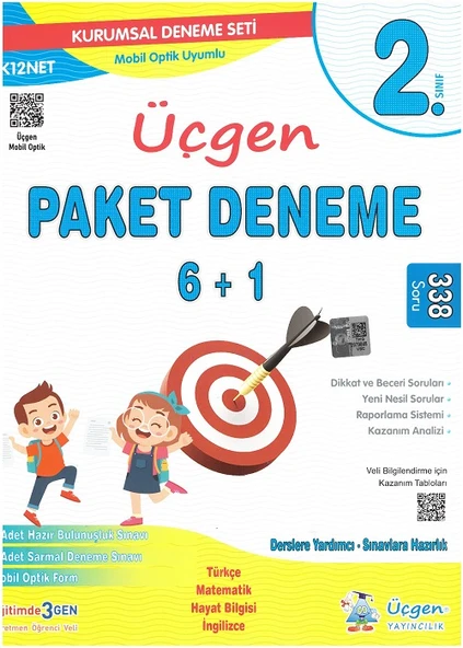 Ata 2.Sınıf Okula Yardımcı Bursluluk ve Özel Okullara Hazırlık Deneme Seti - Resim 4