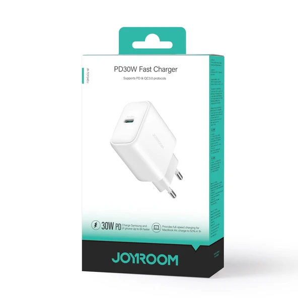 Joyroom TCF24 Akım Korumalı 30W Pd Type-C Şarj Adaptörlü Ve Type-C Şarj Kablosu - 2