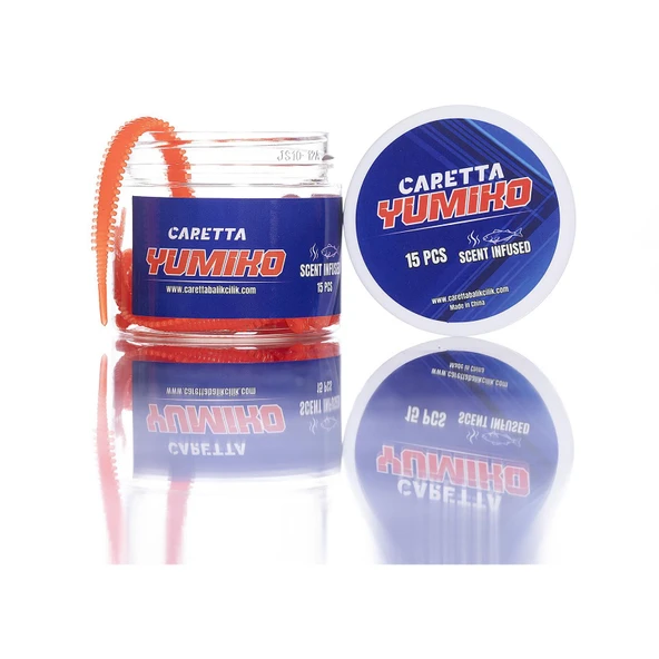 Caretta Yumiko 8cm 15 Adet LRF Yemi  Orange