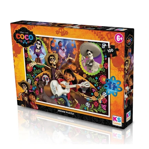 Nessiworld CO 714 Coco Puzzle 100 Parça- KS Games - 2