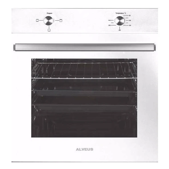 Alveus ALV MFA 604M WHITE 76 Lt. Beyaz A Ankastre Fırın - 3