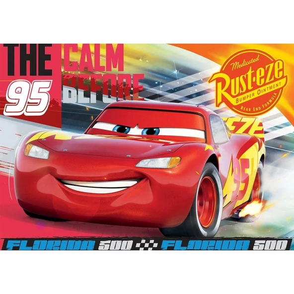 CR709 Cars 50 Parça Çocuk Puzzle -KS Puzzle - Resim 3