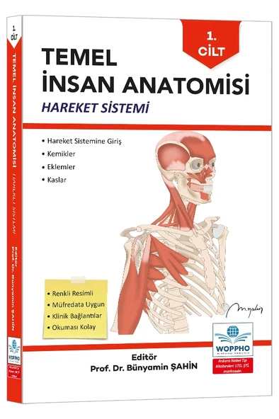 Temel İnsan Anatomisi 1. Cilt Hareket Sistemi ürün görseli