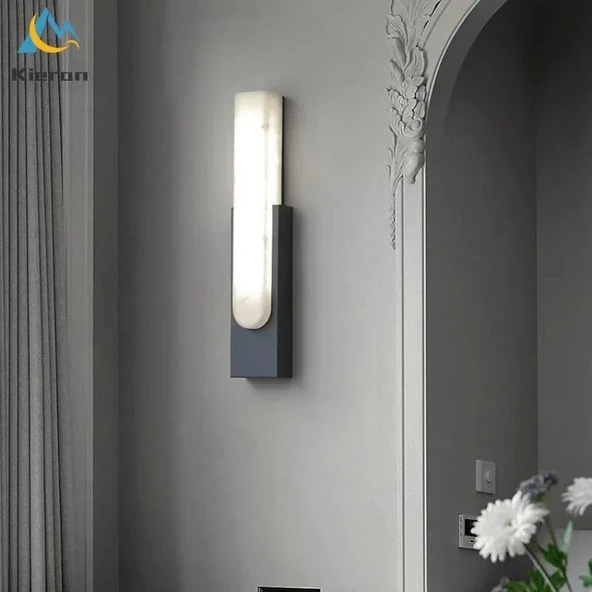 2 Adet 10 Watt, 3200 Kelvin Dekoratif Led Aplik İç ve Dış Mekan Aydınlatma Armatürü Led Duvar Apliği - 7