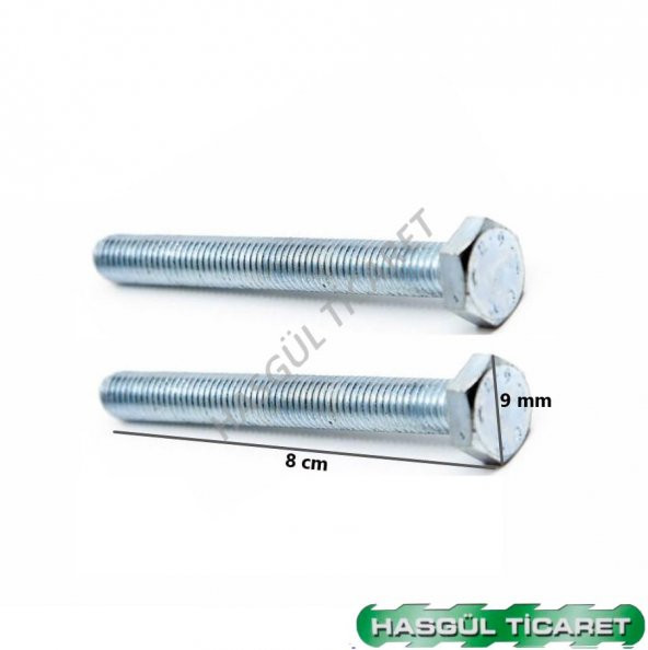 Hsgl Motorlu Tırpan Olemac 753 Egzoz Conta Saplama Vida Buji set - Resim 4