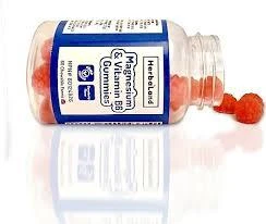 Herbaland Gummies Magnezyum ve Vitamin B6 60 Çiğnenebilir Form - Resim 2