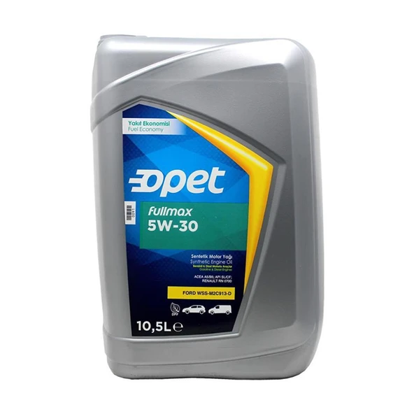 Opet Fullmax 5W-30 10.5 lt Motor Yağı 2023 üretim