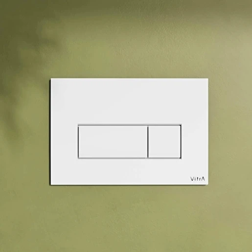 VitrA Root Square 740-2300 Kumanda Paneli, Parlak Beyaz - 4